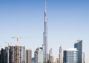 17 produits d'étanchéité pour le plus haut bâtiment du monde
